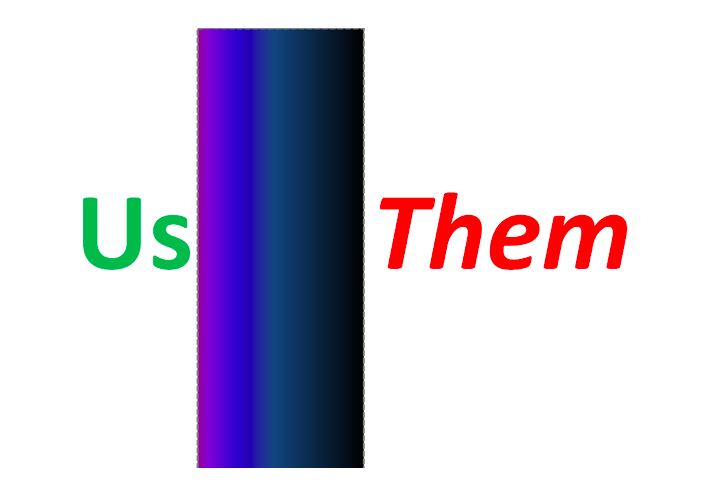 us vs. them